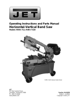JET HVBS-712 Owner's manual