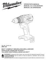 Milwaukee 2893-22CX User manual