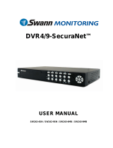 Swann DVR4/9-SecuraNet SW243-4MB User manual