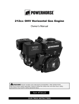 Powerhorse OHV Horizontal Engine Owner's manual