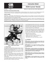 Gardner Bender B2000 Owner's manual