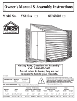 Arrow YS410 Owner's manual