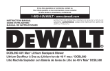 DeWalt DCBL590B Owner's manual
