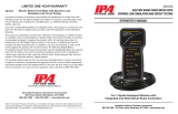 IPA 9107A Owner's manual