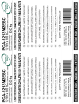 Portable Winch PCA-1213M2ESC Owner's manual