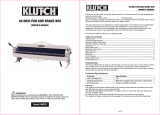 Klutch Box and Pan Brake Owner's manual