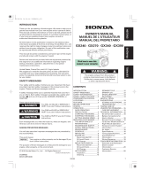 Honda Engines GX390RT2VWE Owner's manual