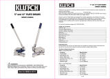 Klutch 5in. Plate Shear Owner's manual
