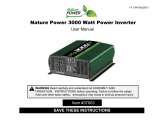 Nedis 37005 Nature Power 5000 Watt Power Inverter User manual