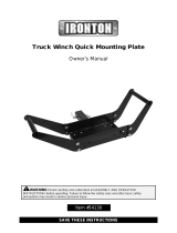 IrontonTruck Winch Quick-Mounting Plate