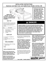 WEATHER GUARD 124-0-01 Owner's manual