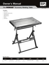 Strong Hand Tools Nomad Welding Table Owner's manual