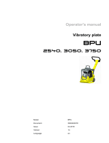 Wacker Neuson BPU 2540A Owner's manual