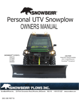 SNOWBEAR 324-110 Owner's manual