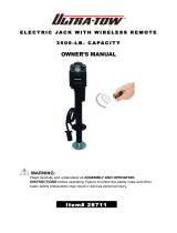 Ultra-tow Electric Trailer Jack Owner's manual