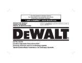 DeWalt DC750KA Owner's manual