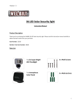 Wel-BiltMotion Sensor Security LED Solar Light
