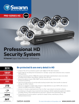 Swann Communications 1080p DVR Security System Owner's manual