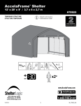 ShelterLogic AccelaFrame Shelter Owner's manual