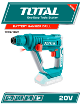 Total TRHLI1601 20V Battery Hammer Drill Owner's manual