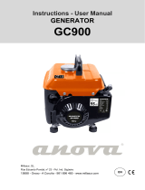 Anova GC900 Generator User manual