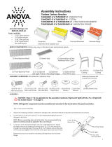 Anova TAN3284FM-4' Assembly Instructions Manual