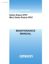 Omron Washdown Delta Robots IP67 - R6Y3 Series Technical Owner's manual