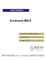 Delta Tau Acc-8DCE Owner's manual