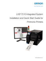 Omron LVS-7510 Integrated System Quick start guide