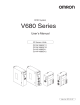 Omron V680 Series User manual