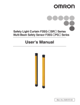 Omron F3SG-SR Series User manual