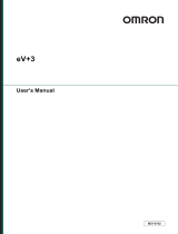 Omron eV+3 User manual