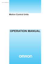 Omron W359-E1-04 CS1W-MC -V1 Owner's manual