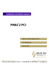 Delta Tau PMAC2 PCI Owner's manual