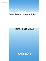 Omron DeltaRobot-CR UGD2800 Owner's manual