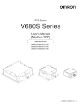 Omron V680S Series Owner's manual