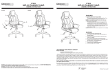 OSP Furniture IFX25-BL Operating instructions