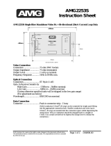 AMG AMG2253 Instruction Sheet