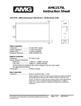 AMG AMG2175L Instruction Sheet