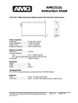 AMG AMG2111L Instruction Sheet