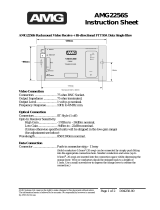 AMG AMG2256 Instruction Sheet