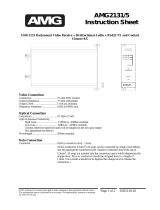 AMG AMG2131-5 Instruction Sheet