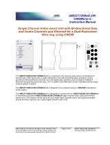 AMG AMG3713EBxD-DR-CWDMnm-C Instruction Sheet