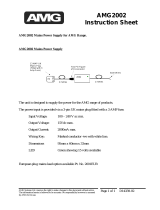 AMG AMG2002 Instruction Sheet