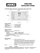 AMG AMG2236 Instruction Sheet