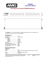 AMG CWDM4.4 Instruction Sheet