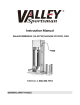 Valley Sportman 008858615 Owner's manual