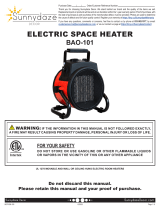 Sunnydaze BAO-101 User manual