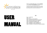 Sunnydaze Decor DW-35127 Operating instructions