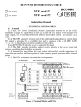 bolid BZK 01/02 User manual